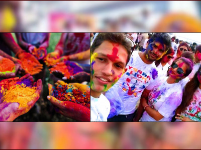 आज होली पर्व, हिमाली र पहाडी जिल्लामा हर्षोल्लासका साथ मनाइँदै