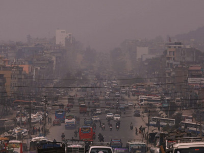 काठमाडौं आज पनि विश्वका प्रदूषित शहरको दोस्रो स्थानमा