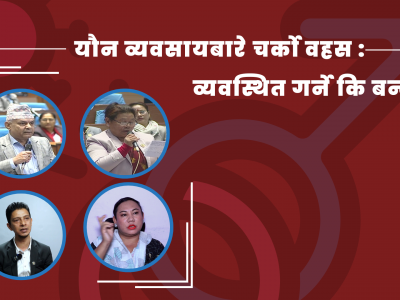 यौन व्यवसायबारे चर्को वहस: व्यवस्थित गर्ने कि बन्देज ?