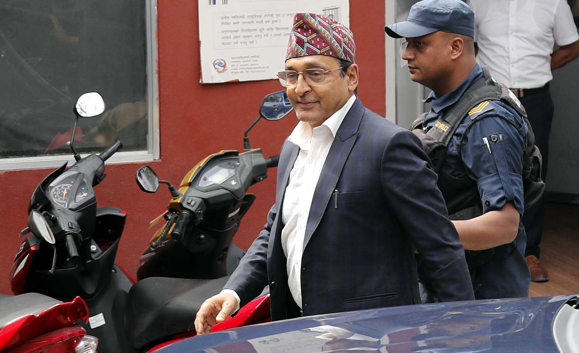 टोपबहादुर रायमाझीलाई तीन दिन हिरासतमा राख्न अनुमति