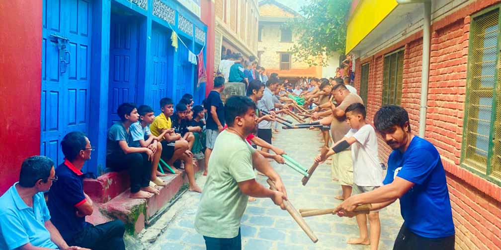 नौ वर्ष पछि बागलुङमा ऐतिहासिक हनुमान नाच प्रदर्शन हुँदै