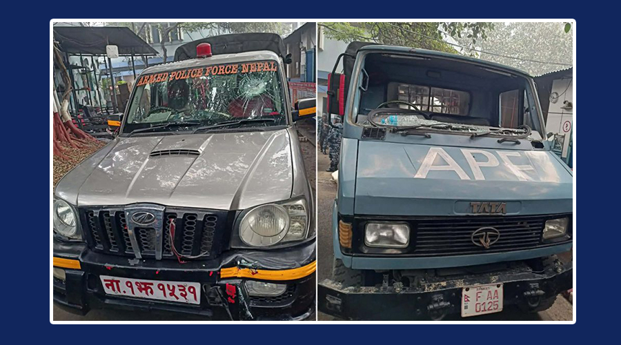 वीरगञ्जको आदर्शनगरमा सुरक्षाकर्मी र व्यापारीबीच झडप